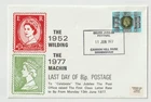 11/6/1977 UK GB Cover - Last Day of 8 1/2p Postage - Birmingham Special Postmark
