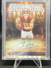 2024 Panini Illusions - Bright Lights Signatures Luke McCaffrey #BLS-LMY Blue...