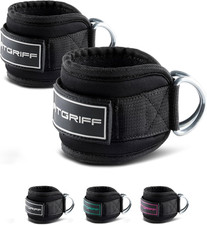 Cavigliere Cavi Palestra V3 (2 Pezzi)- Attrezzi Fitness per Kick Back, Allenamen