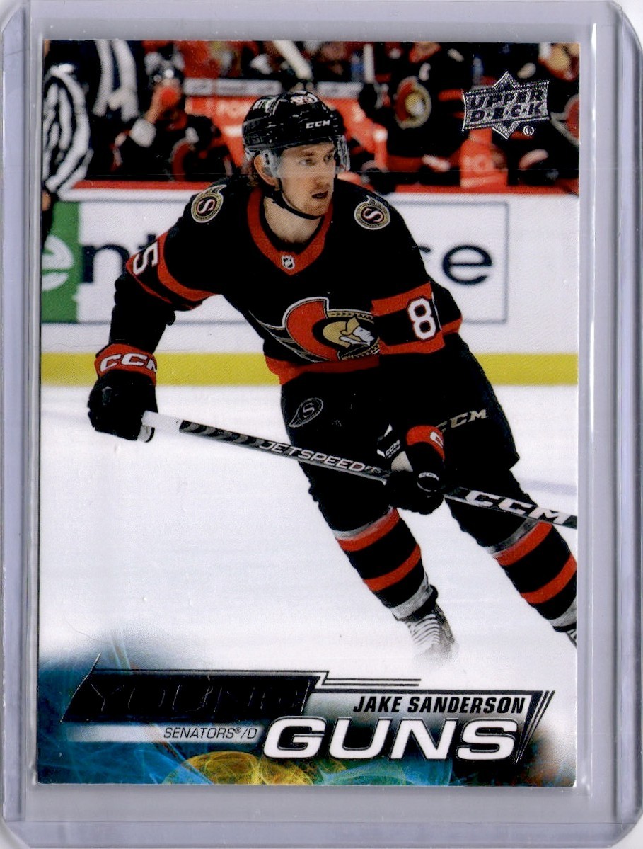 Jake Sanderson Young Guns #466 2022-23 Upper Deck Series 2 RC