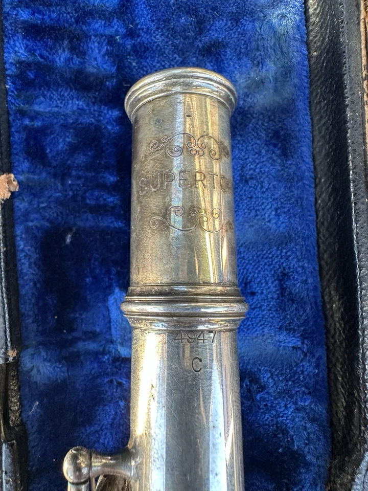 Vintage Gemeinhardt of Elkhart, USA 2NP 187910 Silver Flute With HardCase - Image 4 of 4