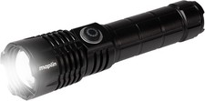 Maplin LED Torch 600 Lumens, Lithium Rechargeable Battery, USB-C Port, 4 Versat