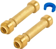 1/2 Inch Slip Coupling, Fatest Way for Emergency Repair and Leaks Fix, No Lead B