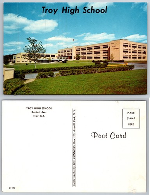 #ad Troy High School Troy NY Postcard $4.85