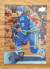 2016 17 Upper Deck Loui Eriksson Clear Cut #428 Vancouver Canucks!