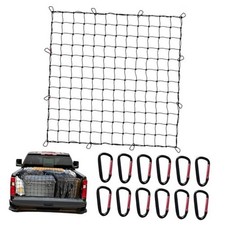 Siatka ładunkowa do łóżka pickupa 4' x 4' rozciąga się do 8' x 8' z 12 metalem 