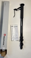 Manfrotto 679B Monopod Black Aluminum Camera Support Made Italy