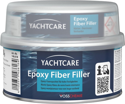Yachtcare Epoxy Fiber Filler 500G - Epoxidharz Glasfaserspachtel - Faserverstärk