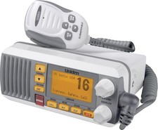 Uniden UM435 Fixed Mount Submersible DSC VHF Marine Radio w/ Weather - White