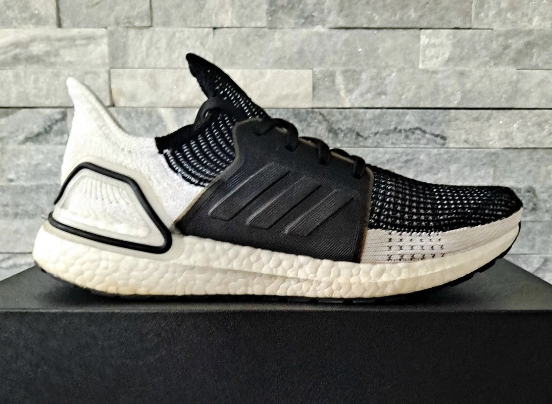 靴  Ultraboost 19 Black White adidas UltraBoost 19 Core Black for Sale | Authenticity Guaranteed