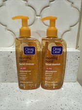 2-Clean Clear Morning Burst Facial Cleanser Oil Free Original Formula 8 oz