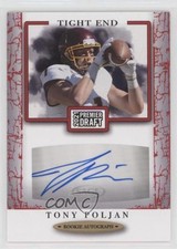 2021 Sage Premier Draft Auto Red Tony Poljan #A139 Auto fm0