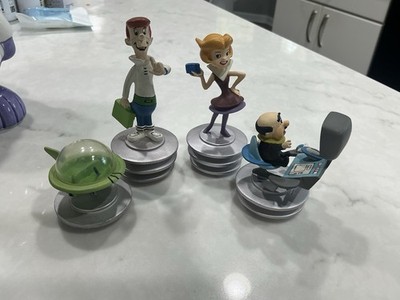 RARE JETSONS FRANKLIN MINT 1992 CHESS SET FIGURES HANNA BARBERA SET OF 4