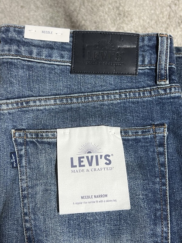 Levi's Black Label Made & Crafted Needle Narrow Jeans, 32x34