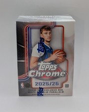 2025-26 Topps Chrome Value Blaster Box 7 Packs NBA Basketball Brand New Sealed