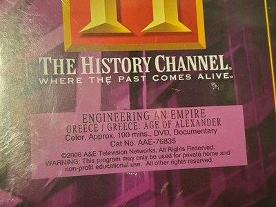 Engineering an Empire: Greece - Age of Alexander (NEW DVD, 2006
