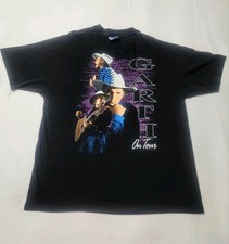Vtg 90s Garth Brooks World Tour Shirt XL Single Stitch USA Concert Tee T Shirt