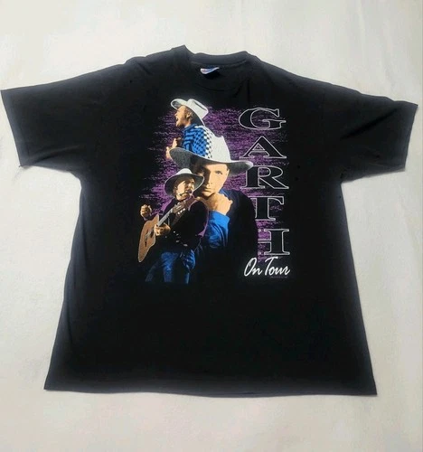 New ListingVtg 90s Garth Brooks World Tour Shirt XL Single S 1990s vintage concert t-shirt, vintage, size XL, single stitch, B+ condition