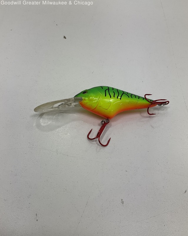 Vintage Frenzy FD7-M Fishing Lure Yellow Orange