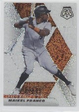 2021 Panini Mosaic White Sparkle Mosaic Prizm Maikel Franco #61 0c2