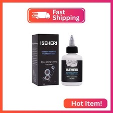 ISEHERI Tattoo Transfer Gel, 4oz Stencil Cream - Fast Clear Long Lasting Solut
