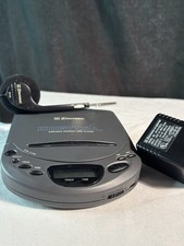 Emerson HD6825 Portable CD player Discman Bass Boost Car Charger 1995 Tested
