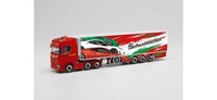 Herpa 313643 - 1/87 Scania Cs 20 Hd 6X2 KüHlkoffer-Sattelzug,Schumacher WüRselen