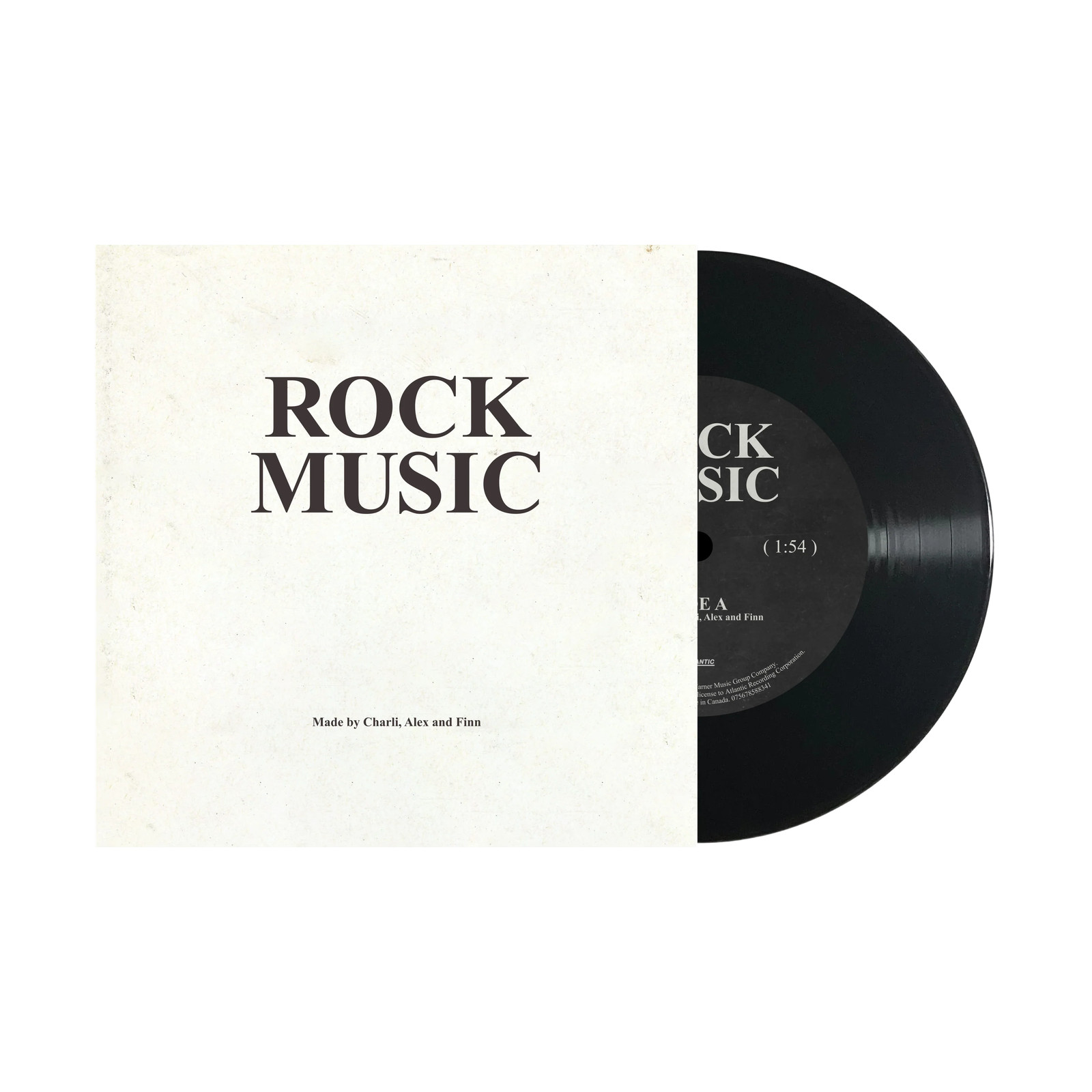 Charli XCX | Rock Music | 7"" - Black