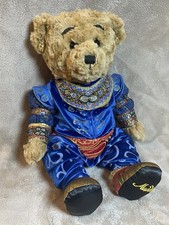 Disney Aladdin Plush Bear Genie Costume Broadway Disney Bear 16  Stuffed Animal
