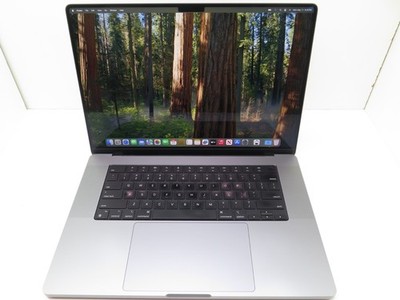 APPLE MACBOOK PRO GRAY 2021 16'' M1 MAX 32GB 1TB 32-CORE GPU BATT COUNT@ ONLY 216
