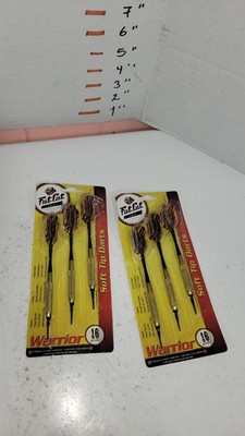 Fat Cat Warrior Soft Tip Darts, Set of 2, 16g