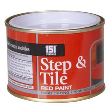 151 Step & Tile Paint Red 180ml Floor Concrete Wood Metal Durable Interior Exter