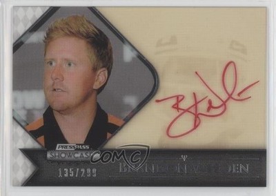 2012 Press Pass Showcase Red Ink /299 Brandon Weeden #SC-BW Auto g9j