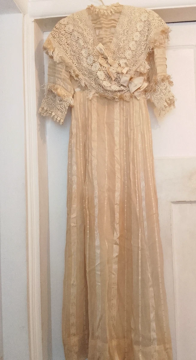 Lace Victorian/Edwardian Vintage Dresses for Women for sale | eBay UK