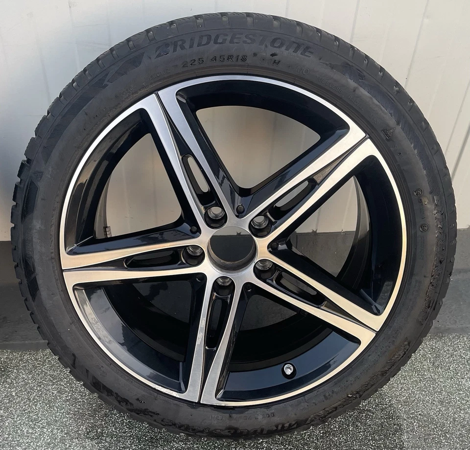 18 Zoll Winterräder ORIGINAL  Mercedes A Klasse, B Klasse, CLA Winterreifen - Bild 4 von 4