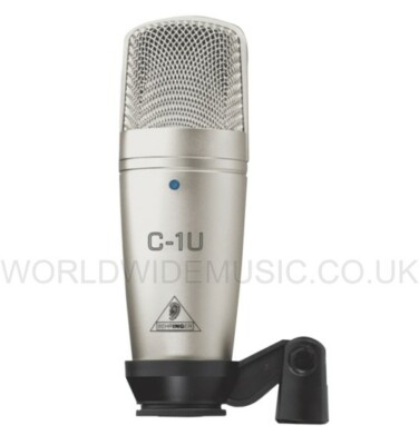 Behringer C-1U USB Version Studio Kondensatormikrofon mit Audio-Interface