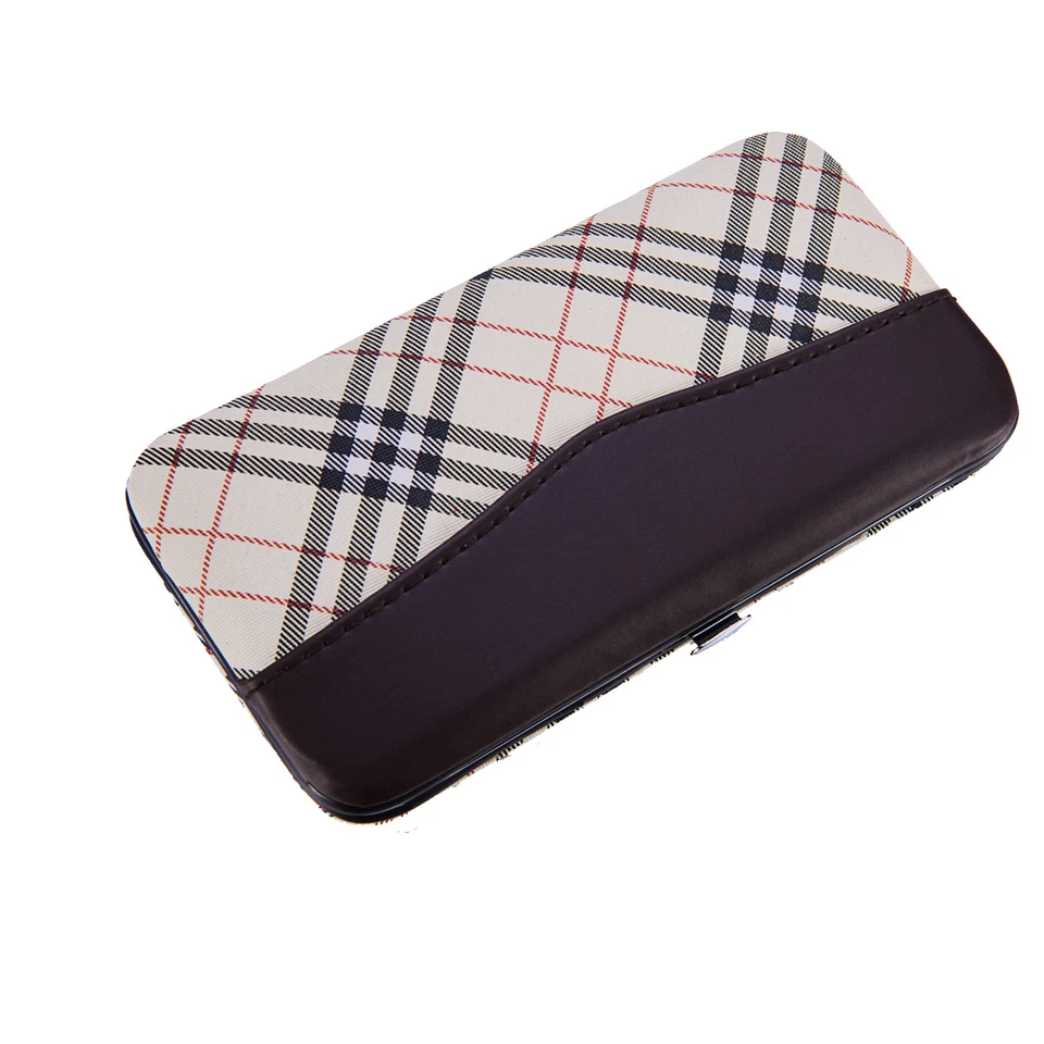 Juego de 12 piezas de pedicura/manicura cortaúñas limpiador kit de aseo de cutículas estuche Foto 2 de 2