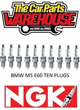 TEN ( x10 ) BMW M5 V10 E60 NGK SPARK PLUGS NGK4471 / LKR8AP