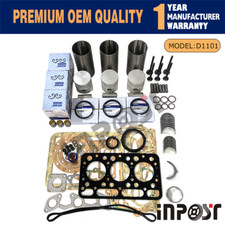 D1101 Rebuild Kit Std For Kubota Dh1101 Engine L245 L245dt L245c L2000 Tractor