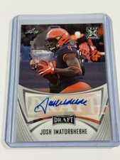 2021 Leaf Draft Auto Josh Imatorbhebhe #BA-JI1 Auto