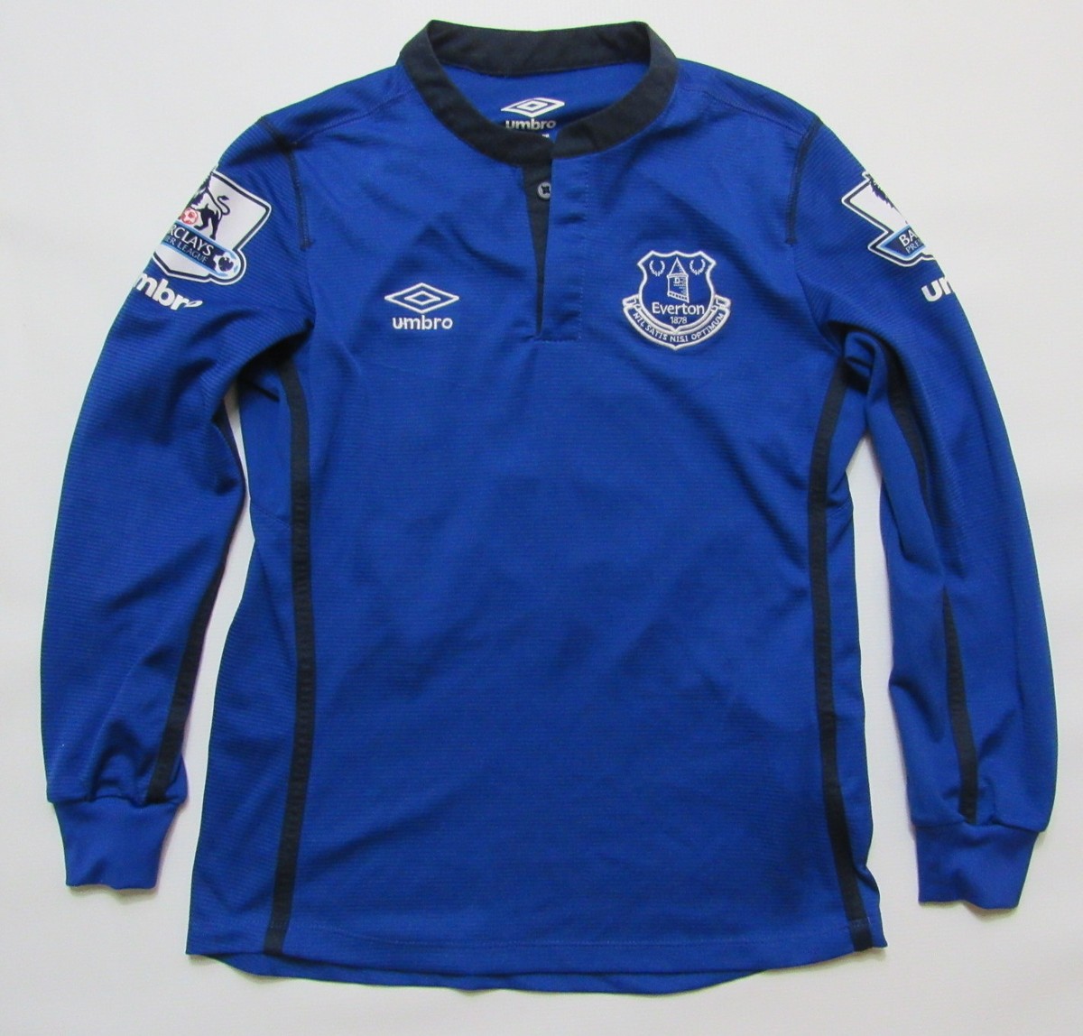 Romelu Lukaku #10 EVERTON LONG SLEEVE shirt jersey UMBRO 2014-2015