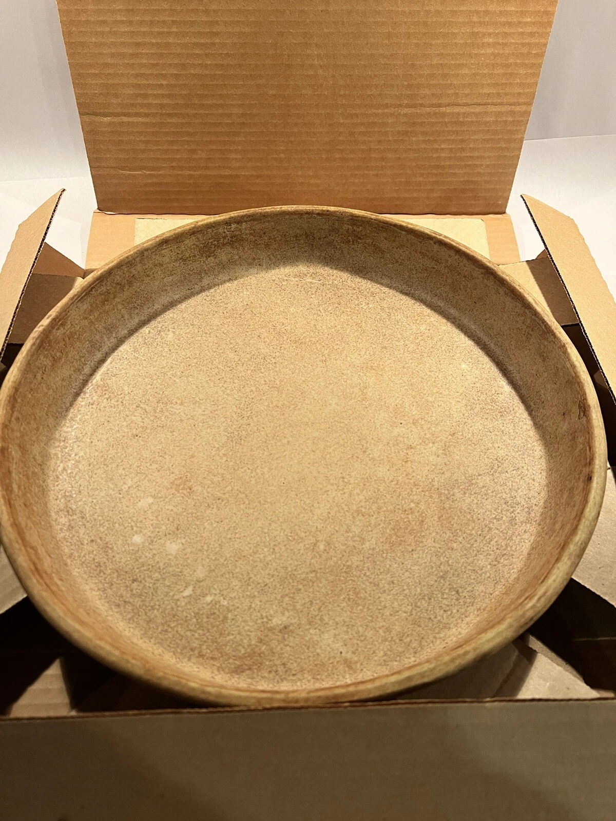 The Pampered Chef Baking Stone 11" DEEP DISH BAKER Pizza Dessert 104 in Box