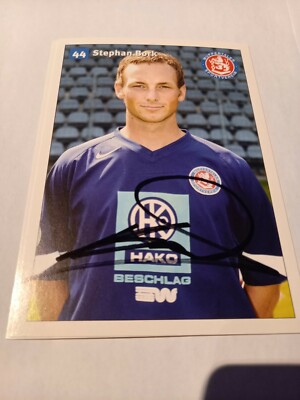 Signierte AK Stephan Bork Wuppertaler SV NEU