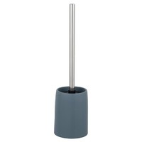 SchöNer Wohnen Funo Wc-Garnitur BüRstengarnitur Blau Edelstahl Keramik H 39,5 Cm