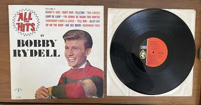 Bobby Rydell All The Hits Volume 2 1960 Vinyl Record LP Cameo Ballad Pop Vintage