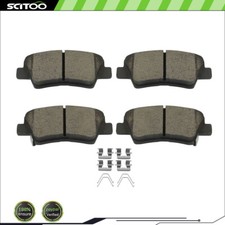 Rear Ceramic Brake Pads for 17-19 HYUNDAI SONATA WITH ELECTRIC PARKING BRAKE