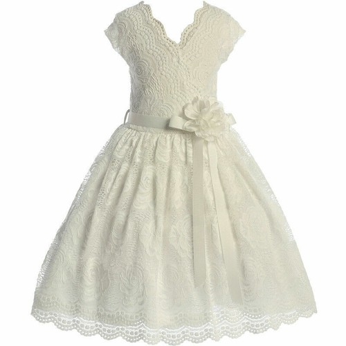 Robe Fille Brodée Artisanale Du Nicaragua - Taille 1, Coton, Coupe Fourreau, Neuf Sans étiquette
