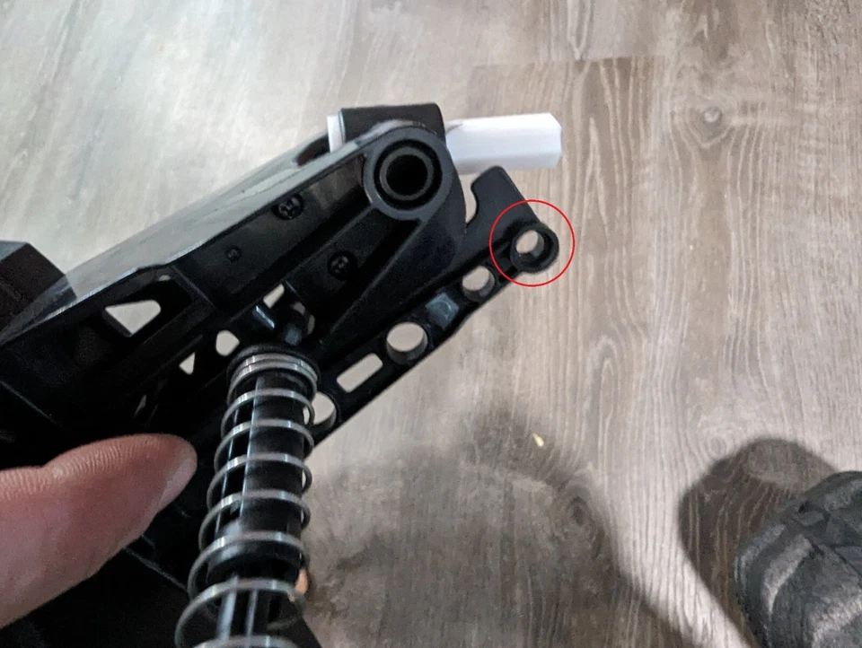 Repair Front Axle Spindle For Monster Jam Mega Grave Digger RC Truck- 3d printed - Image 4 of 4