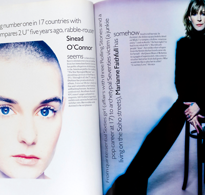 KATE MOSS Amber Valletta KRISTEN McMENAMY Vogue 1994 SINEAD O
