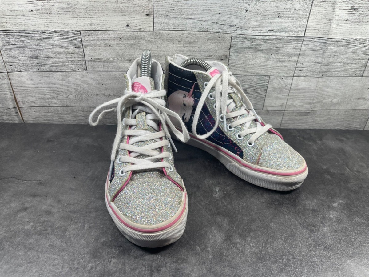 Vans Sk8 Hi Tenis Vans Con Brillos Zapatillas Vans Mujer